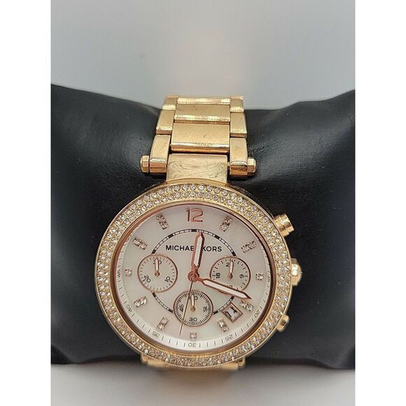 MICHAEL KORS MK5491 Women's Stainless Steel Analog Dial Quartz Wrist Watch AM163 - Picture 1 of 11
